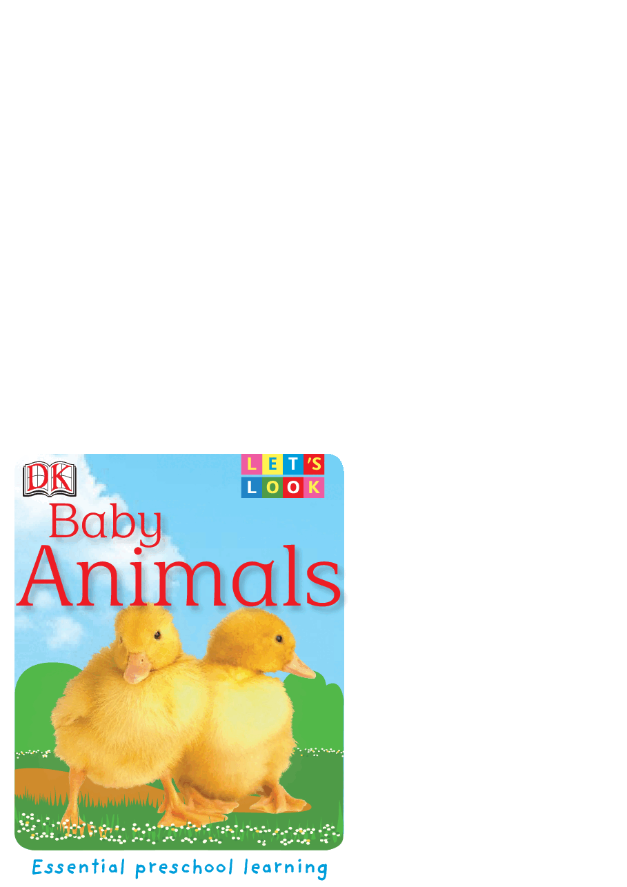 Pearson培生3-6岁低幼亲子阅读绘本38本06.Let's look Baby Animals.pdf,第1页预览