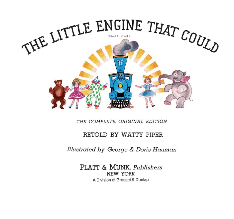 Pearson培生3-6岁低幼亲子阅读绘本38本47.The Little Engine That Could.pdf,第3页预览