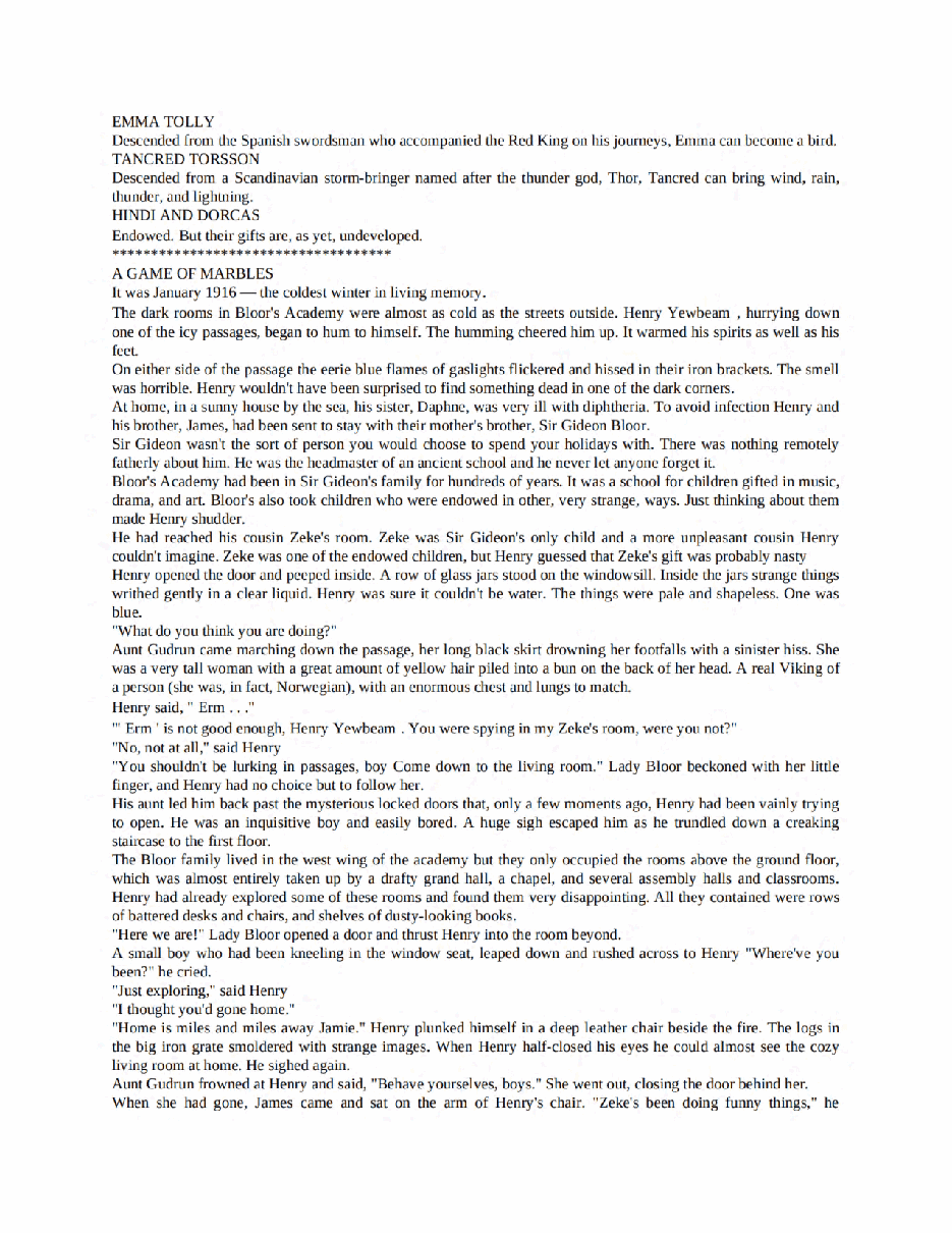 赤王的子民8部魔法记事英文绘本Charlie Bone and the Time Twister (The Children of the Red King, Book 02) - Jenny Nimmo.pdf,第3页预览