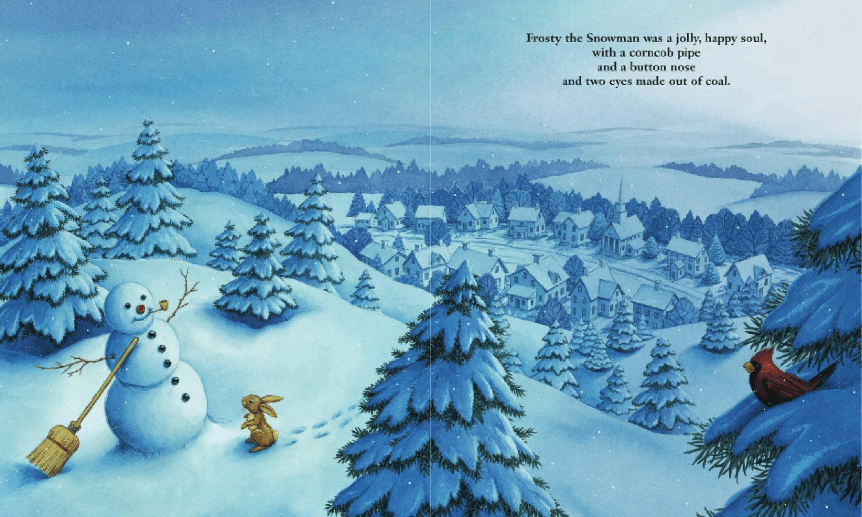 Pearson培生3-6岁低幼亲子阅读绘本38本Frosty the Snowman.pdf,第4页预览