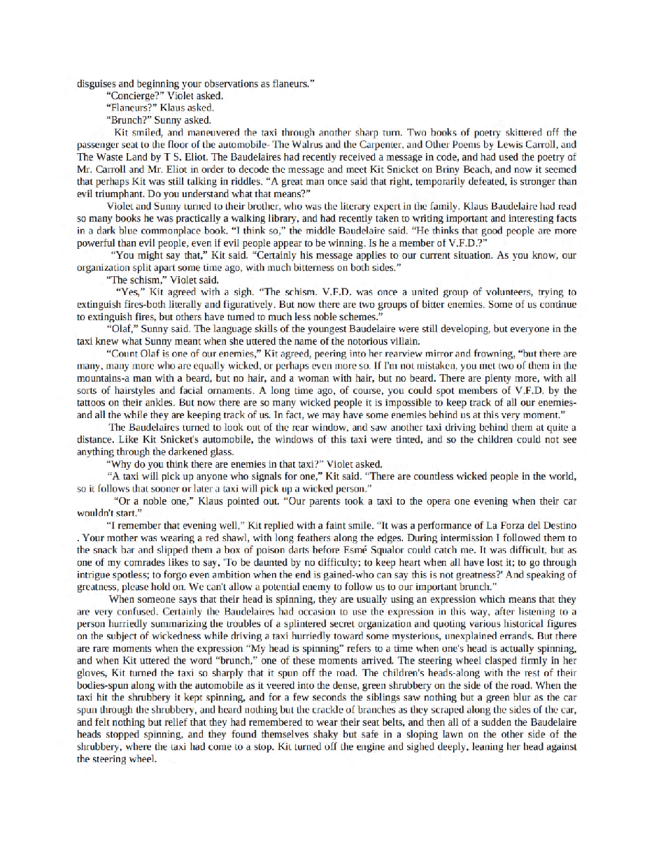 波特莱尔大遇险英文绘本A Series of Unfortunate Events 12 - The - Snicket_ Lemony.pdf,第4页预览
