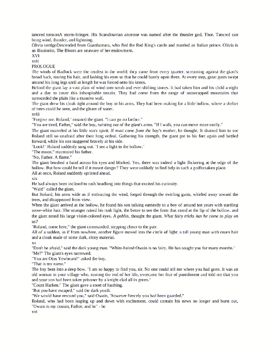 赤王的子民8部魔法记事英文绘本Charlie Bone and the Shadow of Badlock, Book 07) - Jenny Nimmo.pdf,第3页预览