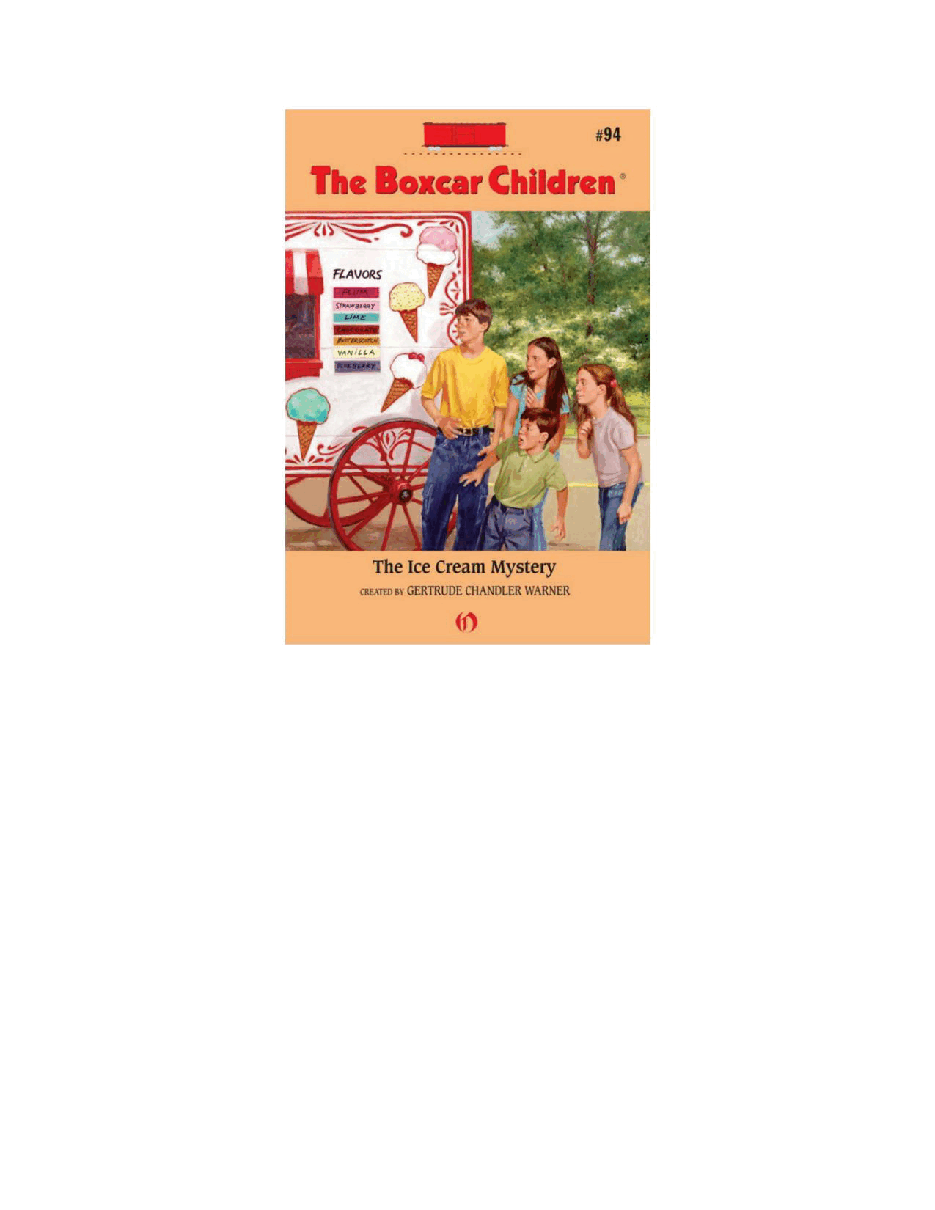 Gertrude Chandler Warner - [Boxcar Children 094] - The Ice Cream Mystery.pdf，第2页预览