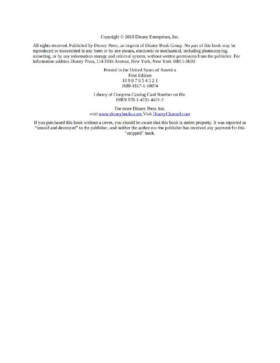 飞哥与小佛英文绘本Phineas and Ferb Novelizations 07 - Freeze Frame-Ellie O'Ryan.pdf,第3页预览