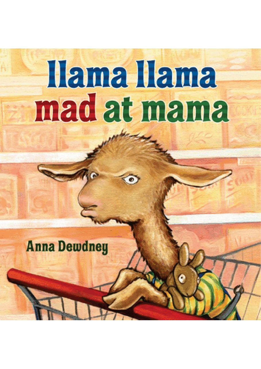 Pearson培生3-6岁低幼亲子阅读绘本38本03.Llama Llama Mad at Mama.pdf，第1页预览
