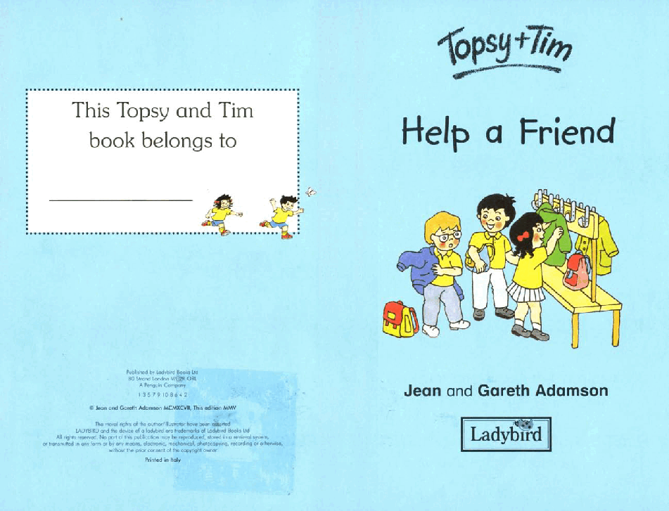 原版英文儿童书《Topsy and Tim》系列英语绘本共18本help.pdf,第2页预览