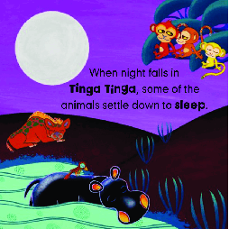 Pearson培生3-6岁低幼亲子阅读绘本38本02.When Night Falls in Tinga Tinga Tales.pdf,第2页预览