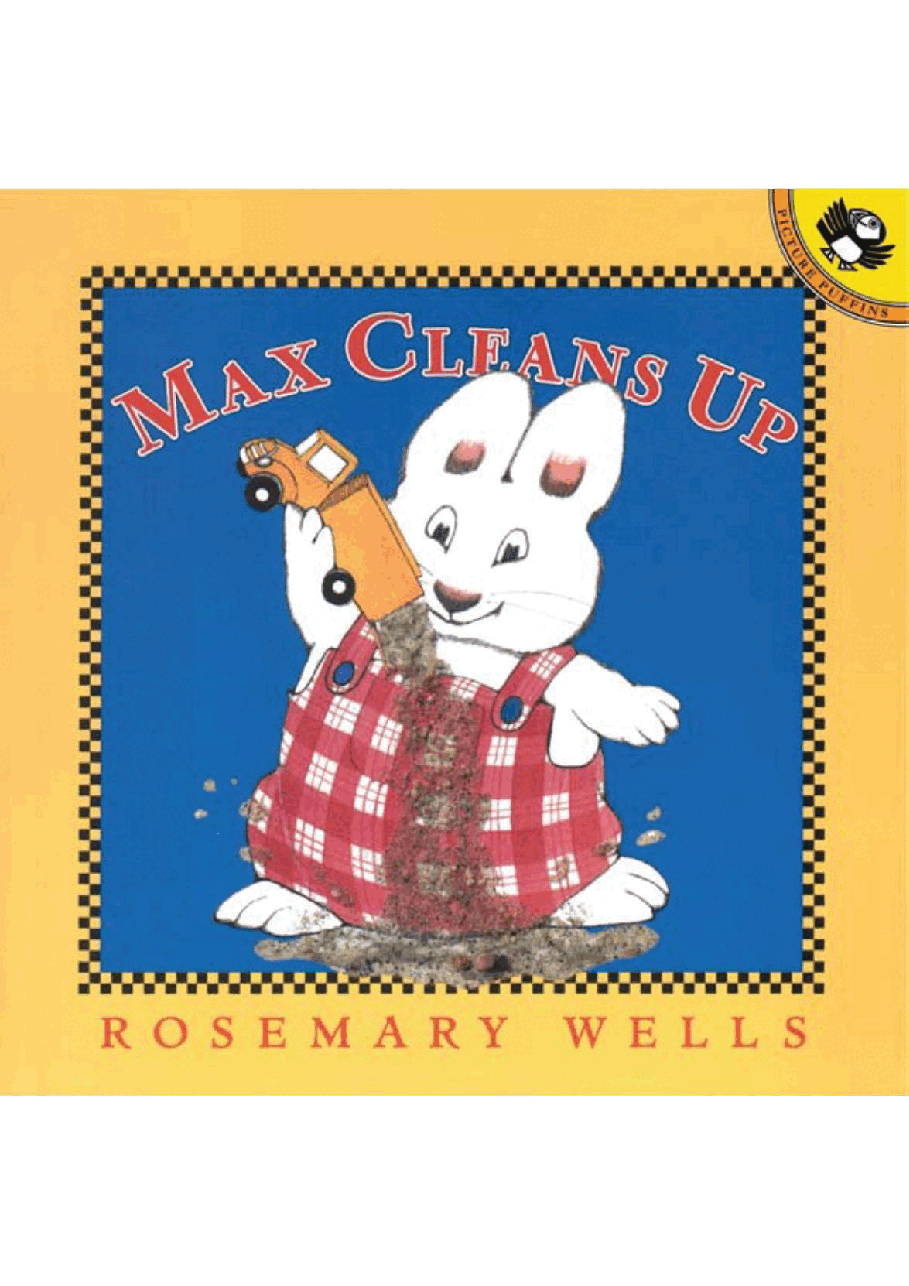 Pearson培生3-6岁低幼亲子阅读绘本38本34.Max Cleans Up.pdf，第1页预览