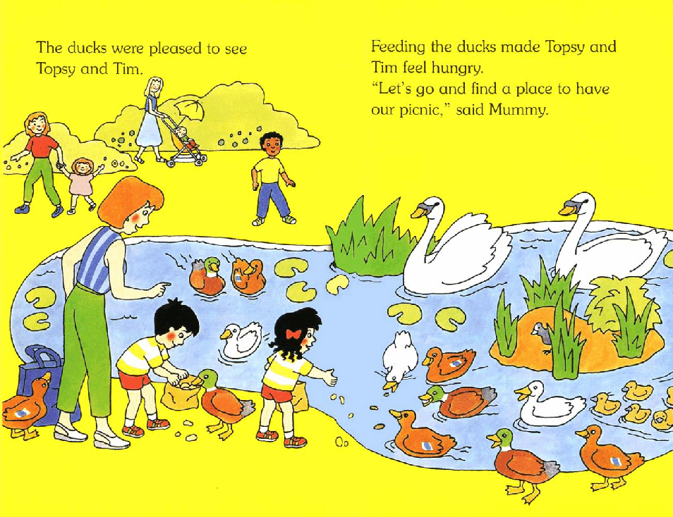 原版英文儿童书《Topsy and Tim》系列英语绘本共18本Go To The Park.pdf,第4页预览