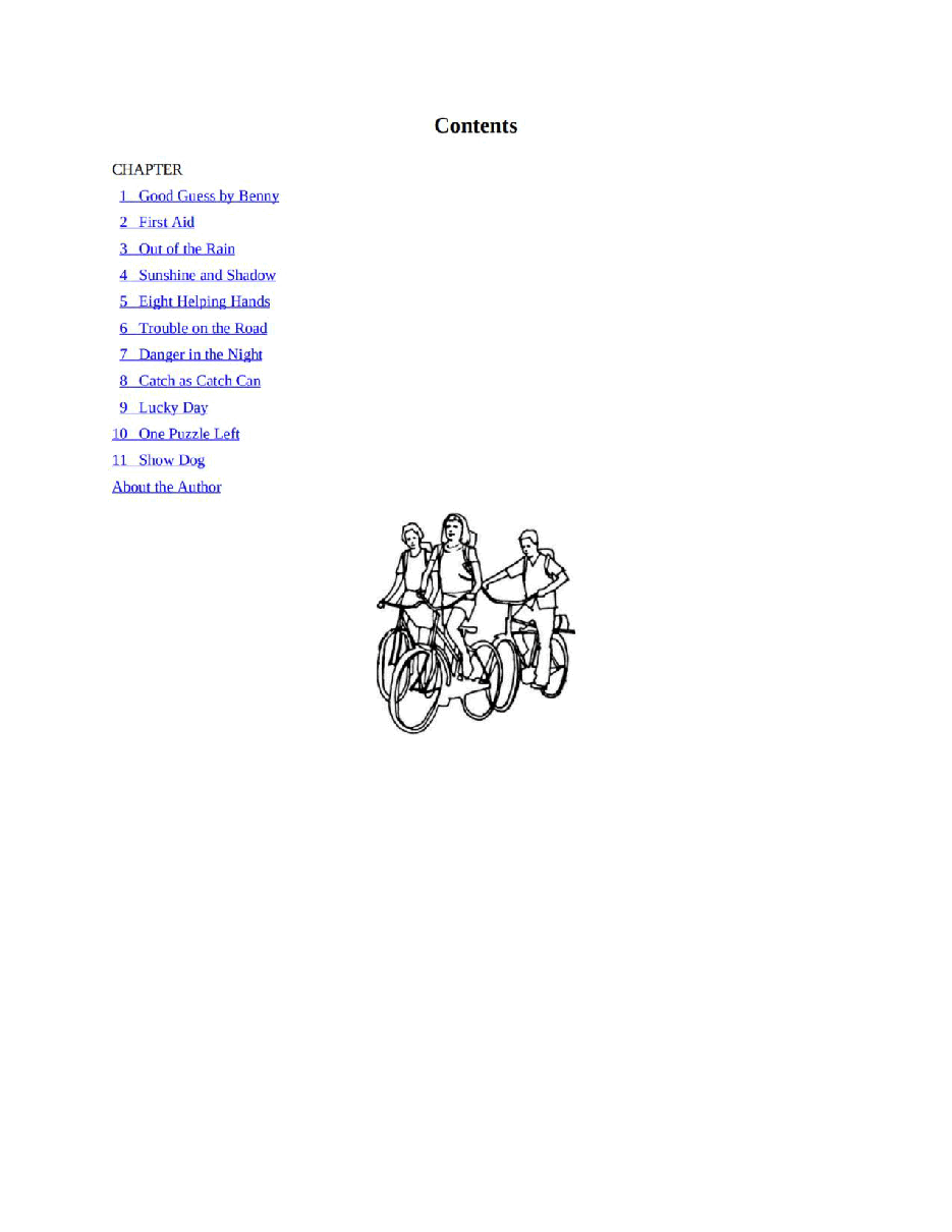 Gertrude Chandler Warner - [Boxcar Children 015] - Bicycle Mystery.pdf，第4页预览