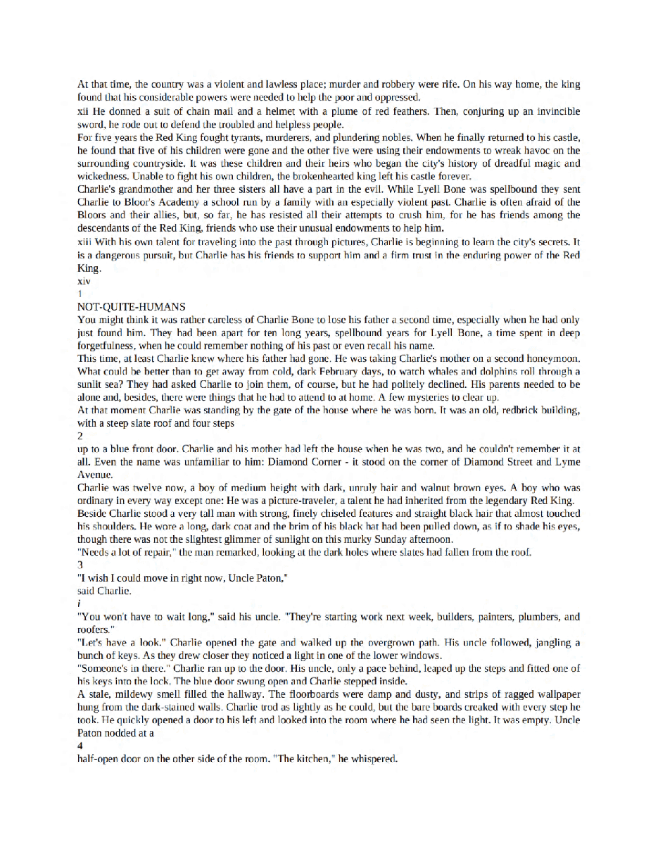 赤王的子民8部魔法记事英文绘本Charlie Bone and the Beast (Children of the Red, Book 06) - Jenny Nimmo.pdf,第3页预览