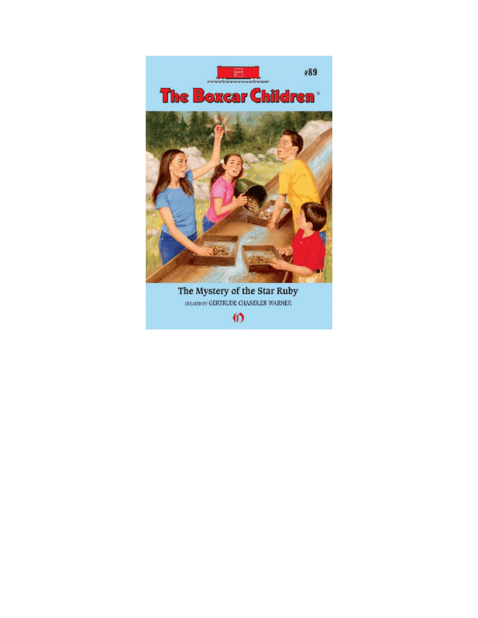 Gertrude Chandler Warner - [Boxcar Children 089] - The Mystery of the Star Ruby.pdf，第2页预览