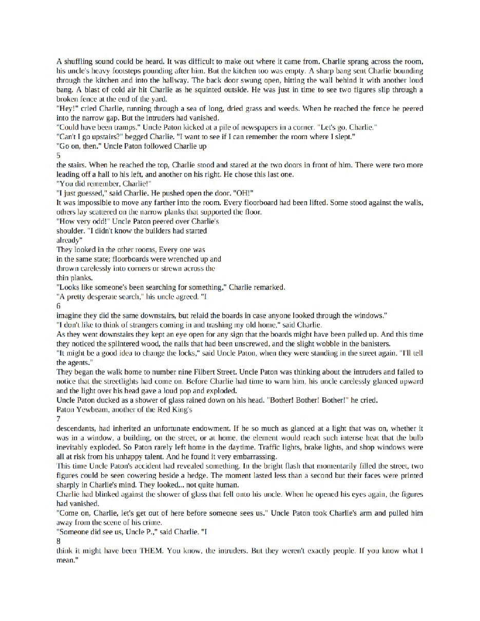 赤王的子民8部魔法记事英文绘本Charlie Bone and the Beast (Children of the Red, Book 06) - Jenny Nimmo.pdf,第4页预览
