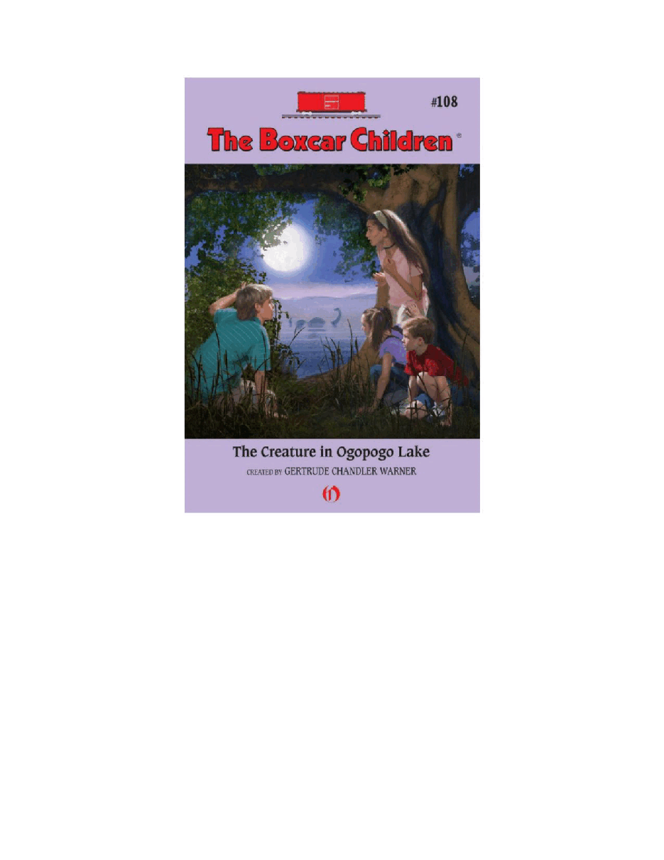 Gertrude Chandler Warner - [Boxcar Children 108] - The Creature in Ogopogo Lake.pdf，第2页预览