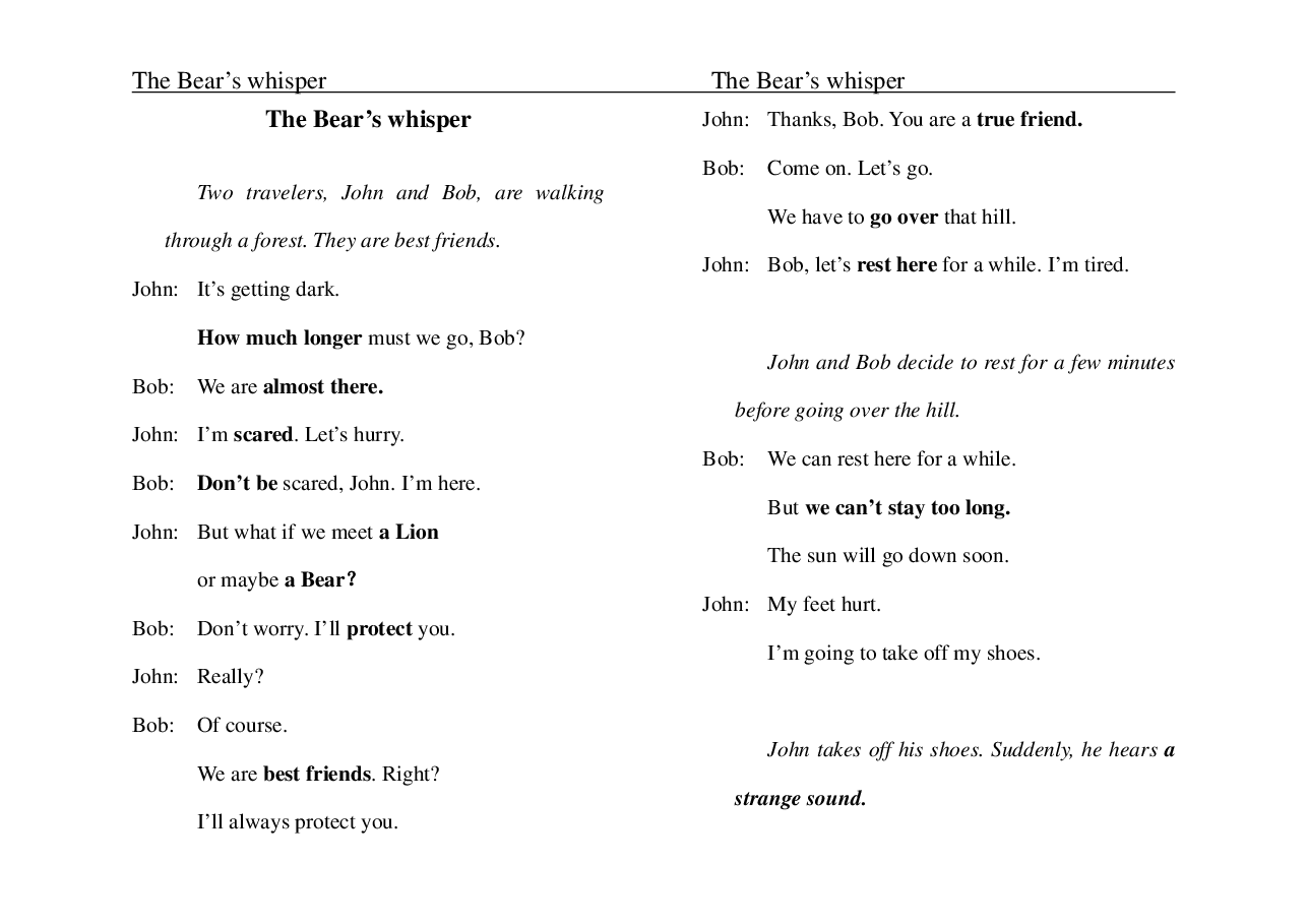 熊的耳语The Bear’s whisper.pdf,第1页预览