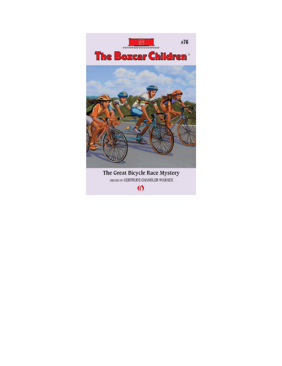 Gertrude Chandler Warner - [Boxcar Children 076] - The Great Bicycle Race Mystery.pdf，第2页预览