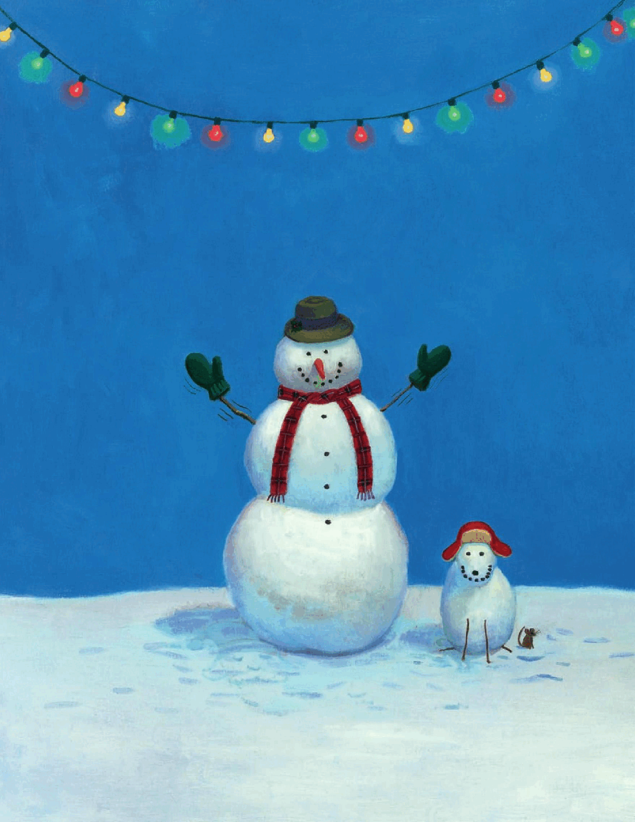 Pearson培生3-6岁低幼亲子阅读绘本38本46.Snowmen At Christmas.pdf,第2页预览