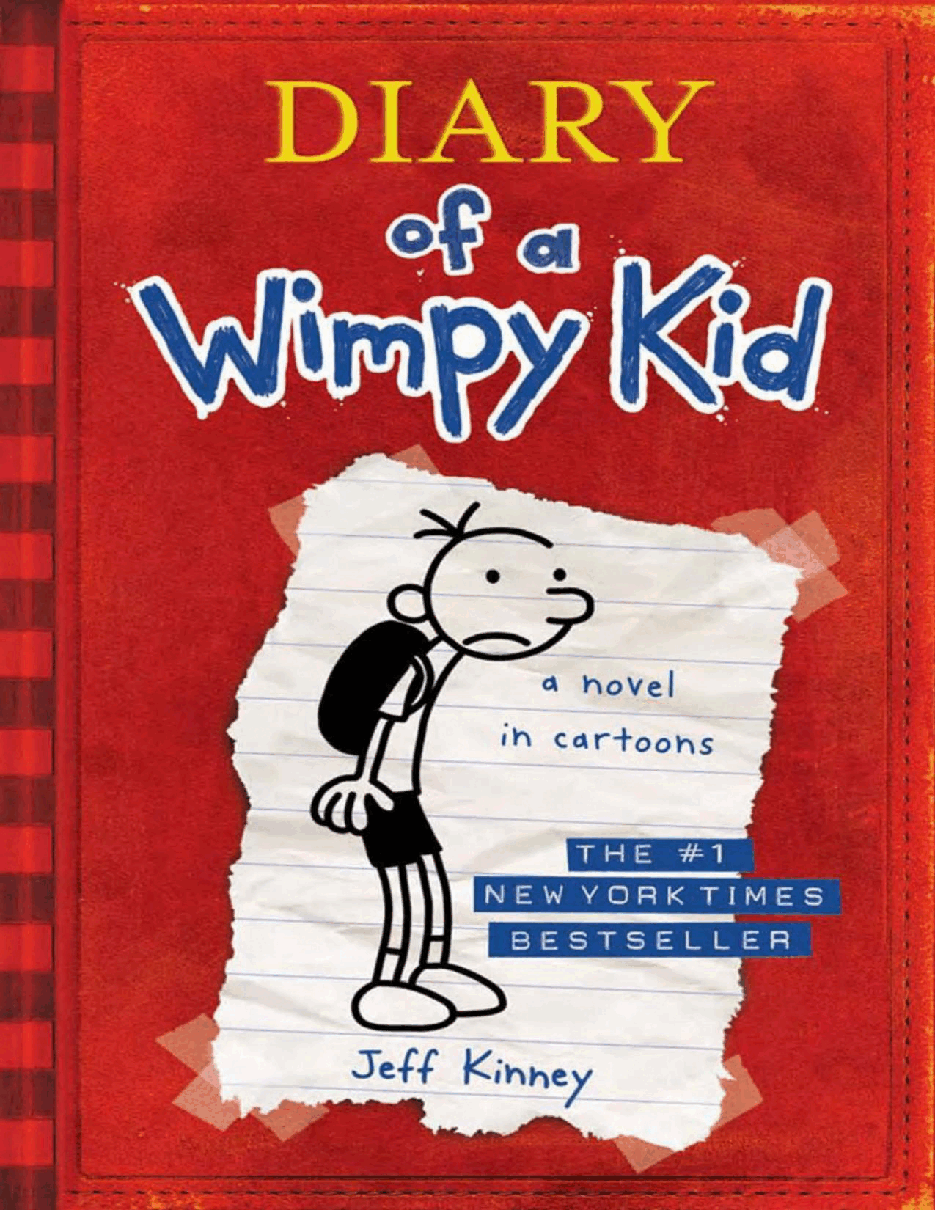 小屁孩日记系列英文绘本[Diary of a Wimpy Kid 01] - Diary of a Wimpy Kid.pdf，第1页预览