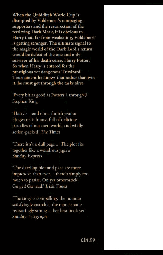 Bloomsbury - HP 4 - Harry Potter and the Goblet of Fire.pdf，第3页预览