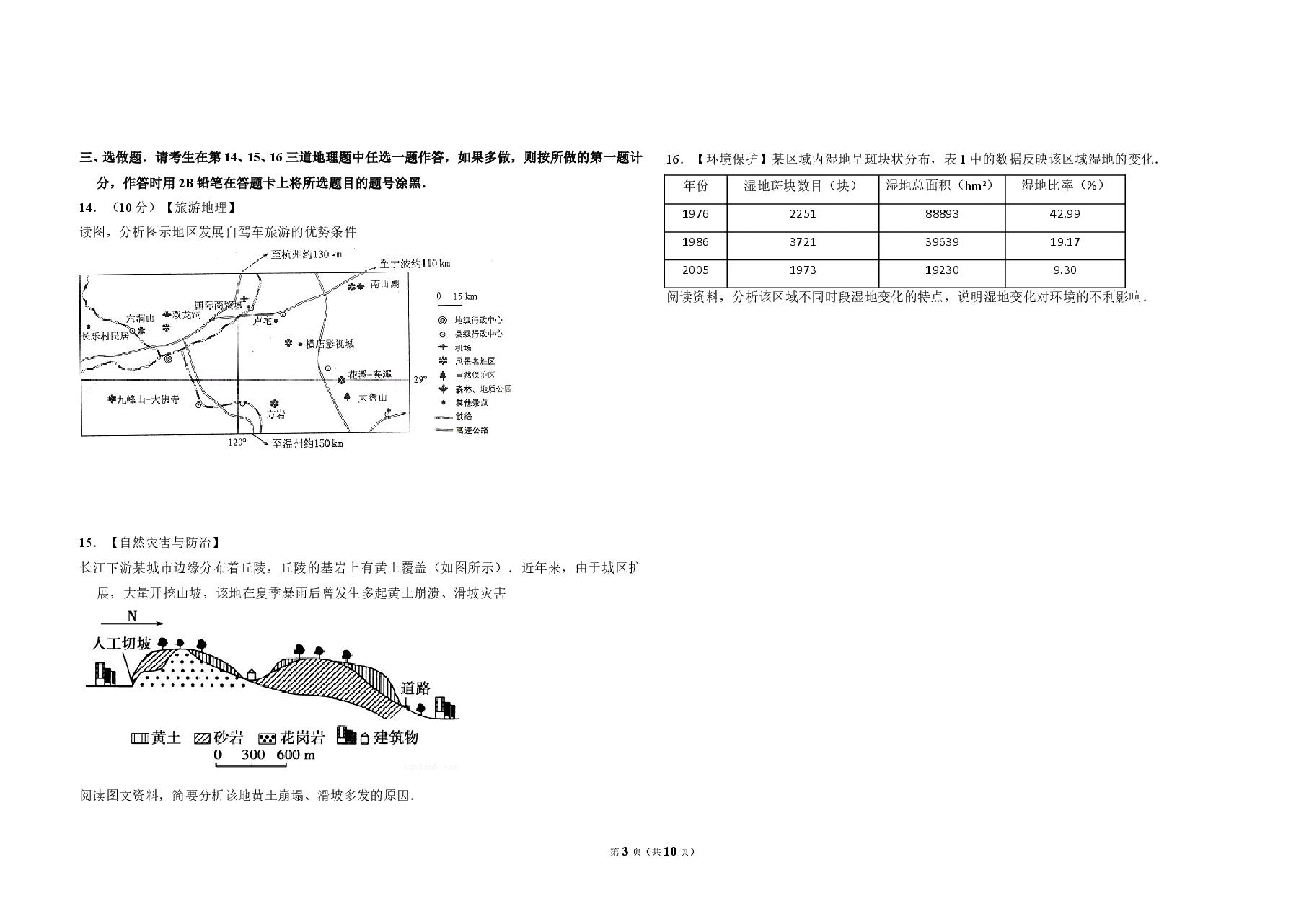 2011年全国统一高考地理试卷(新课标)(含解析版).doc,第3页预览