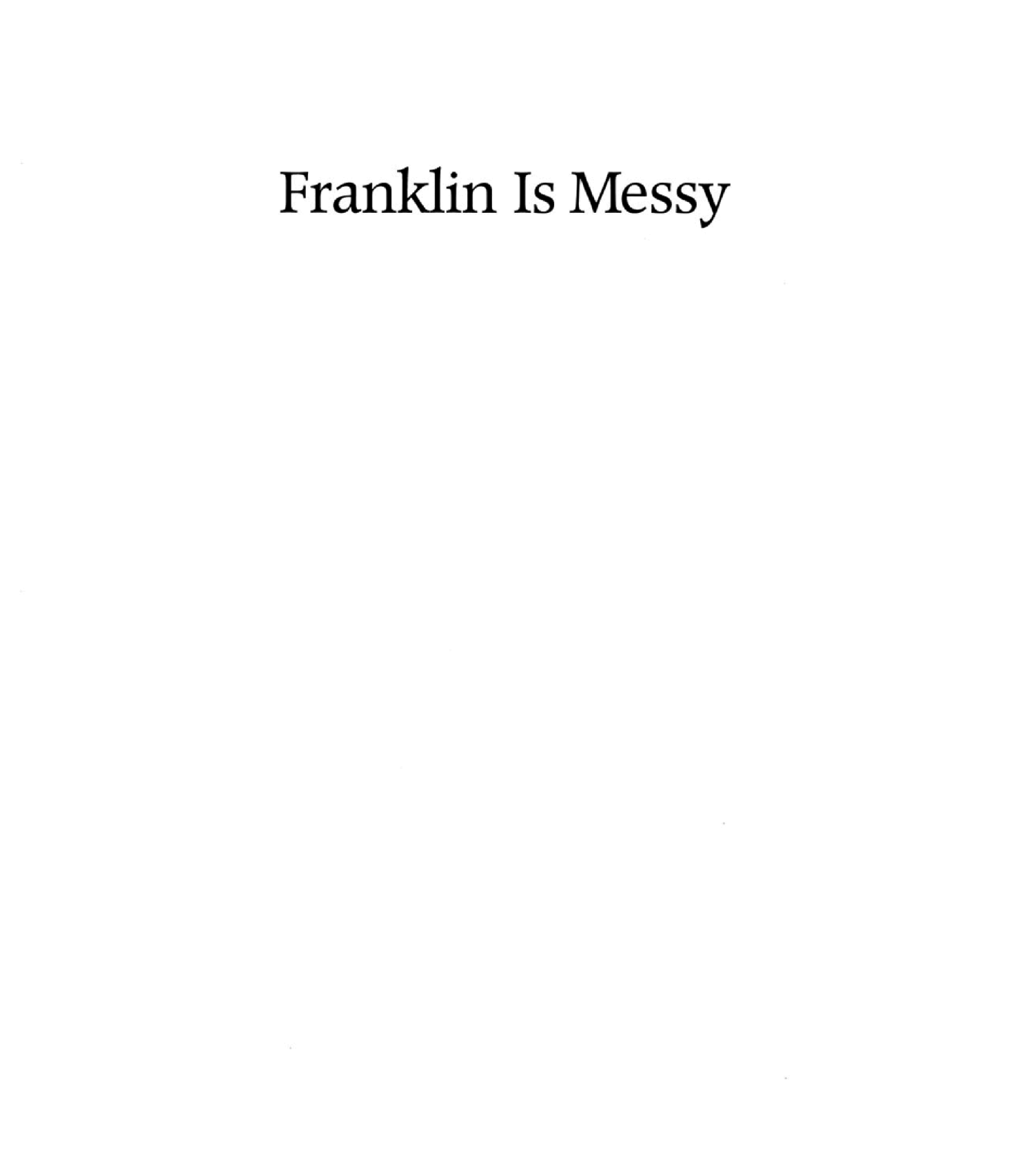 Franklin is Messy.pdf,第3页预览
