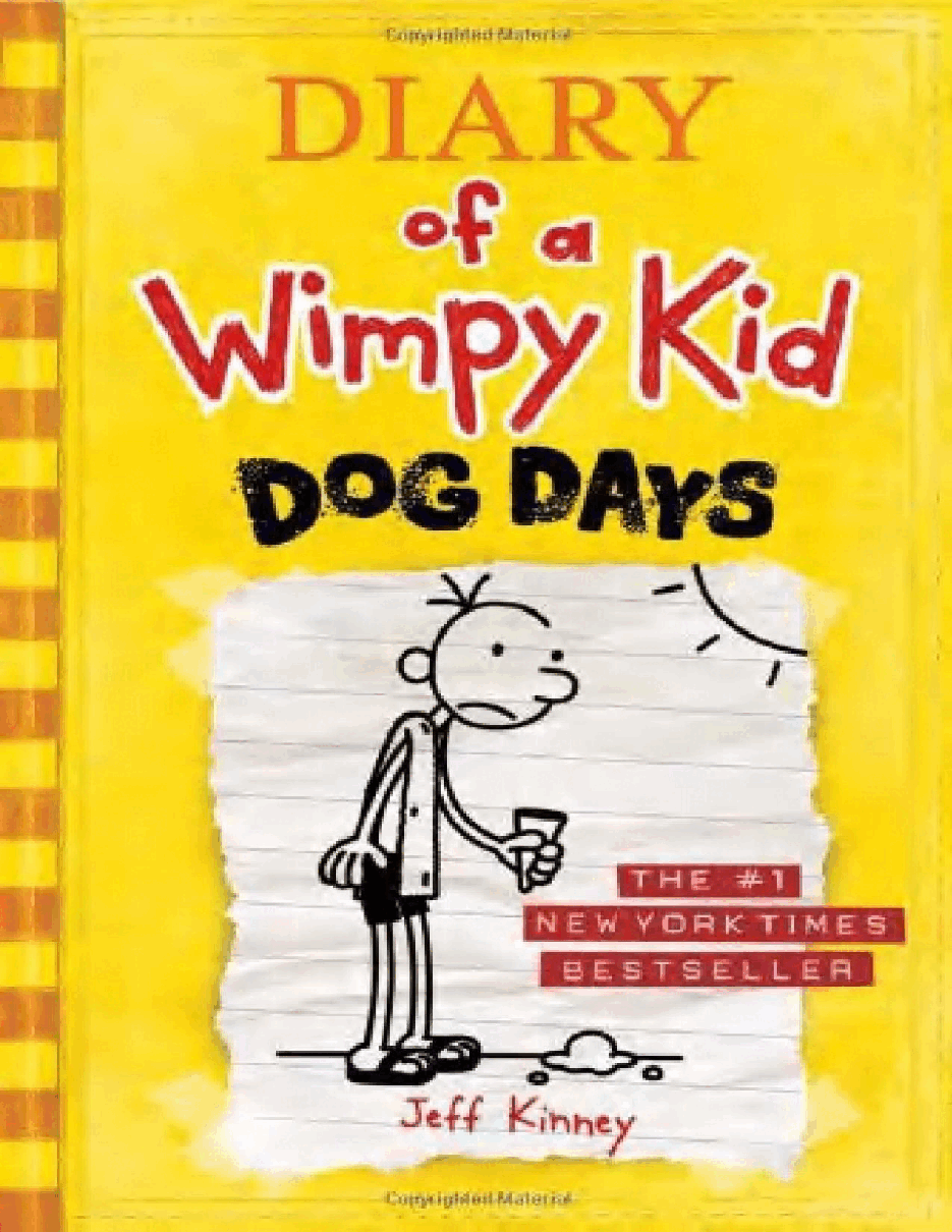 小屁孩日记系列英文绘本[Diary of a Wimpy Kid 04] - Dog Days.pdf，第1页预览
