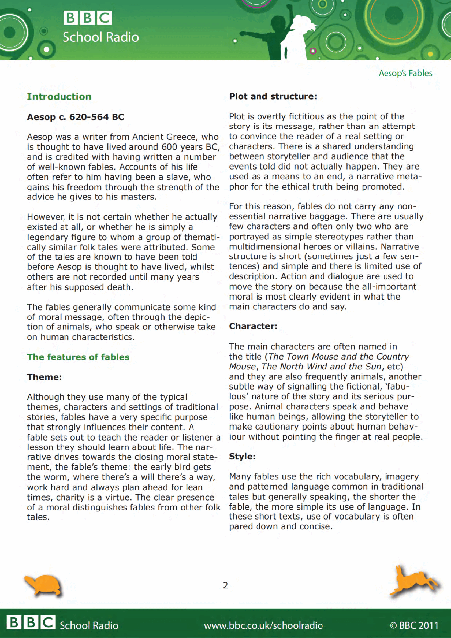 Aesop BBC的伊索寓言40故事aesops_fables_online.pdf，第3页预览