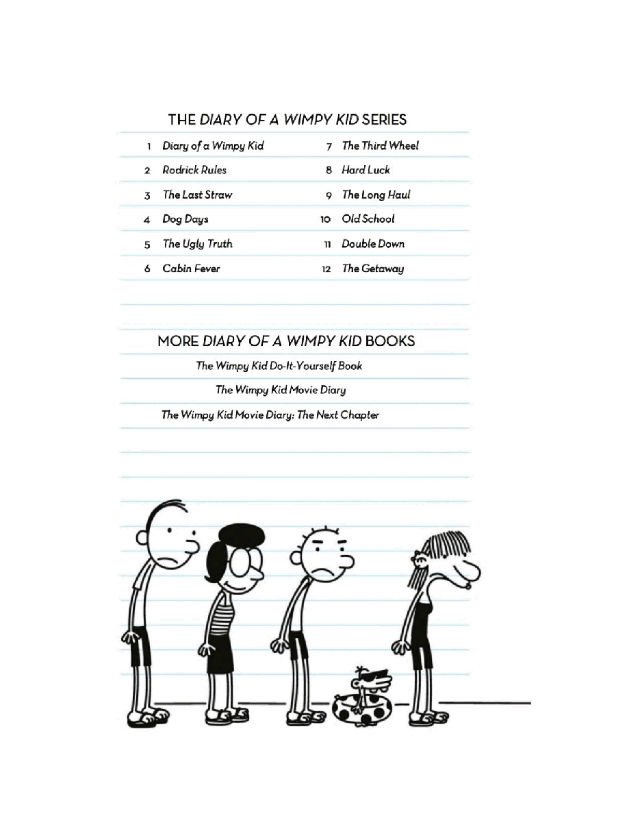 小屁孩日记系列英文绘本[Diary of a Wimpy Kid 12] -The_Getaway.pdf，第3页预览