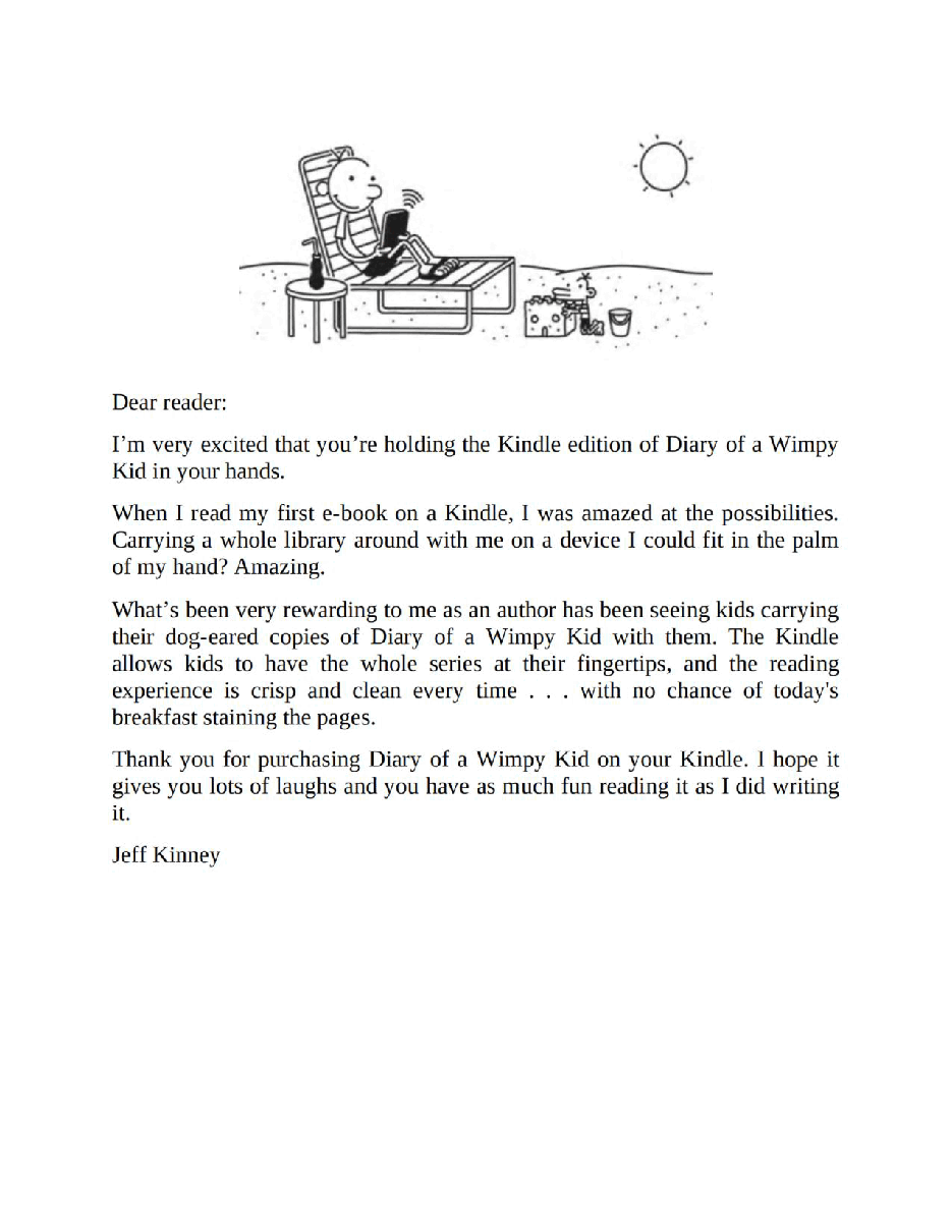 小屁孩日记系列英文绘本[Diary of a Wimpy Kid 01] - Diary of a Wimpy Kid.pdf，第2页预览