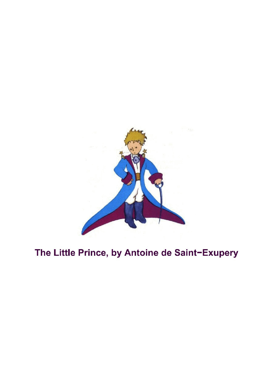 小王子The Little Prince (EN).pdf,第1页预览