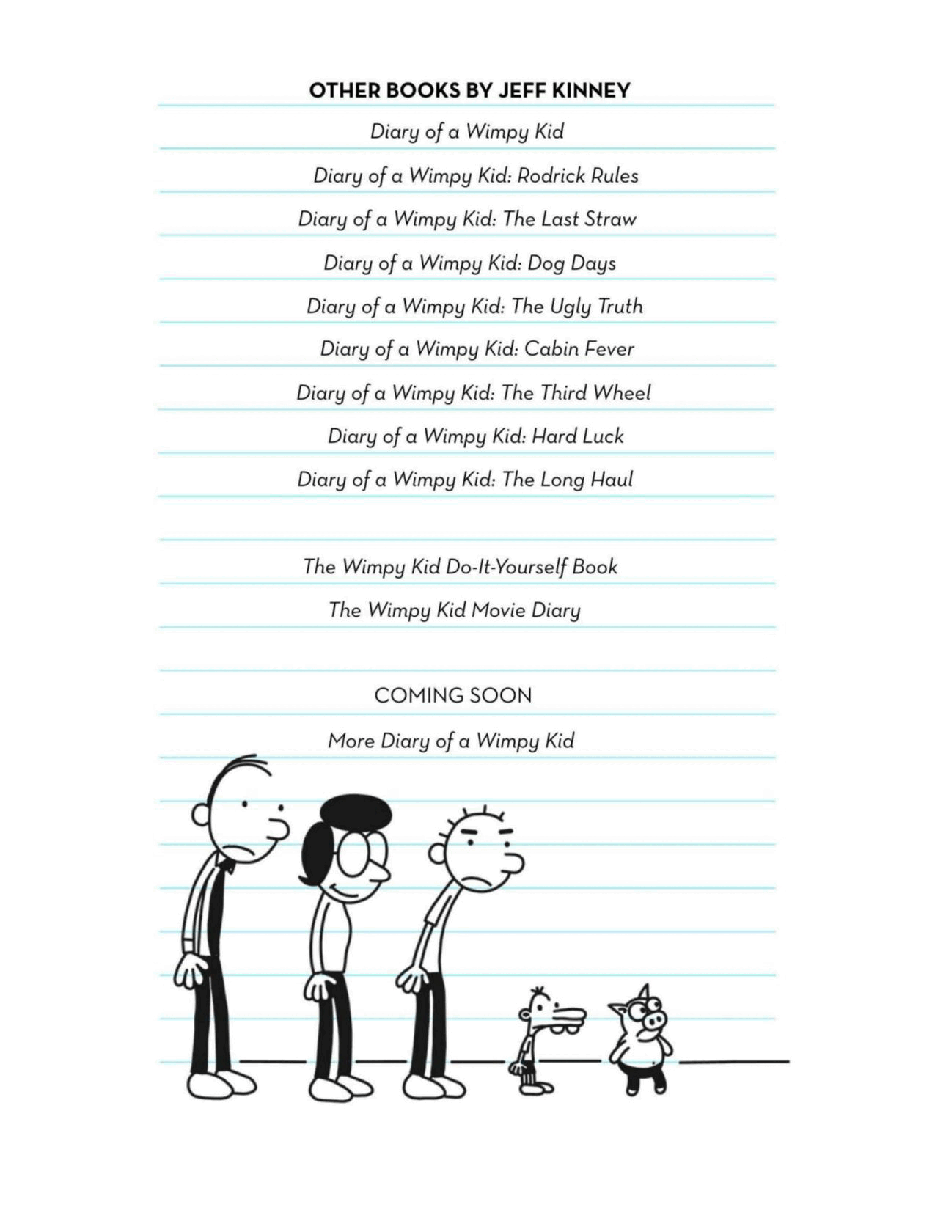 小屁孩日记系列英文绘本[Diary of a Wimpy Kid 10] - Old School.pdf，第2页预览