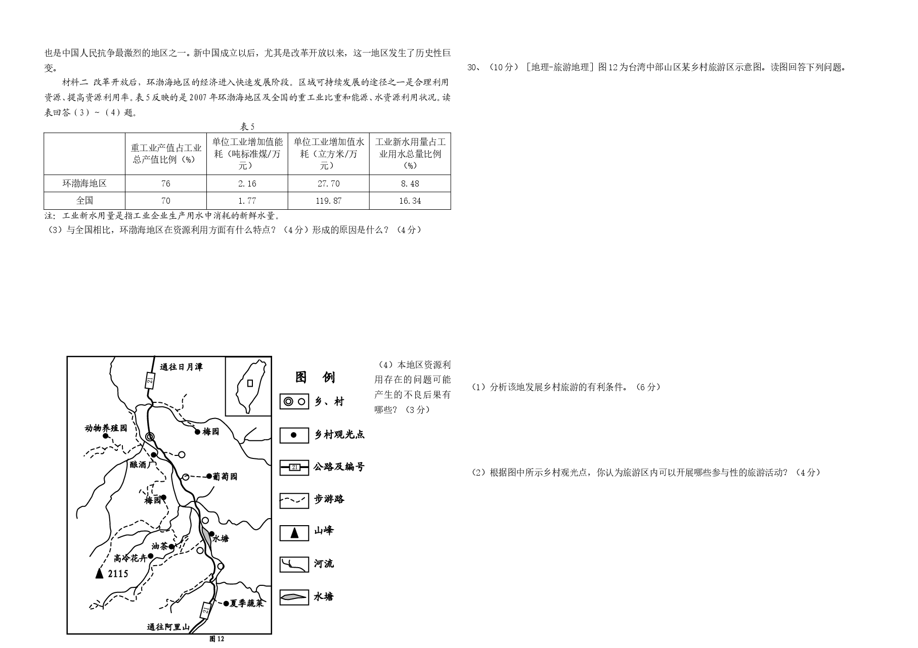 2009年高考真题 地理(山东卷)(含解析版).doc,第3页预览
