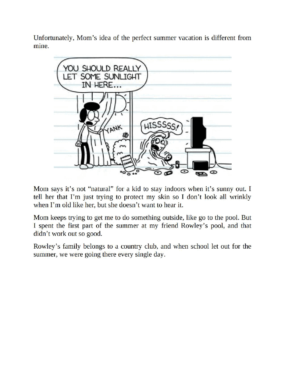 小屁孩日记系列英文绘本[Diary of a Wimpy Kid 04] - Dog Days.pdf，第3页预览