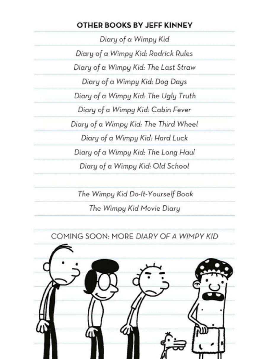 小屁孩日记系列英文绘本[Diary of a Wimpy Kid 11]-Double Down.pdf，第3页预览