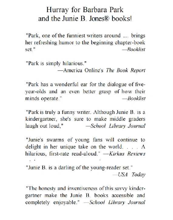 13 Junie B. Jones is (almost) a flower Girl文字版另一个.pdf,第1页预览