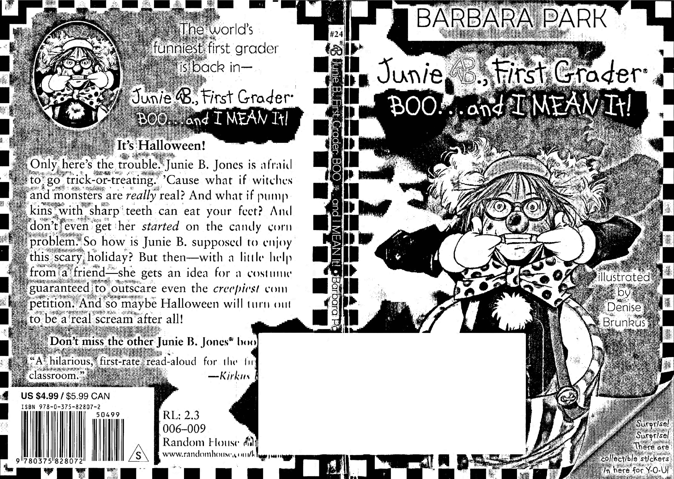 24 First Grader Boo...and I Mean It!扫描版.pdf,第1页预览