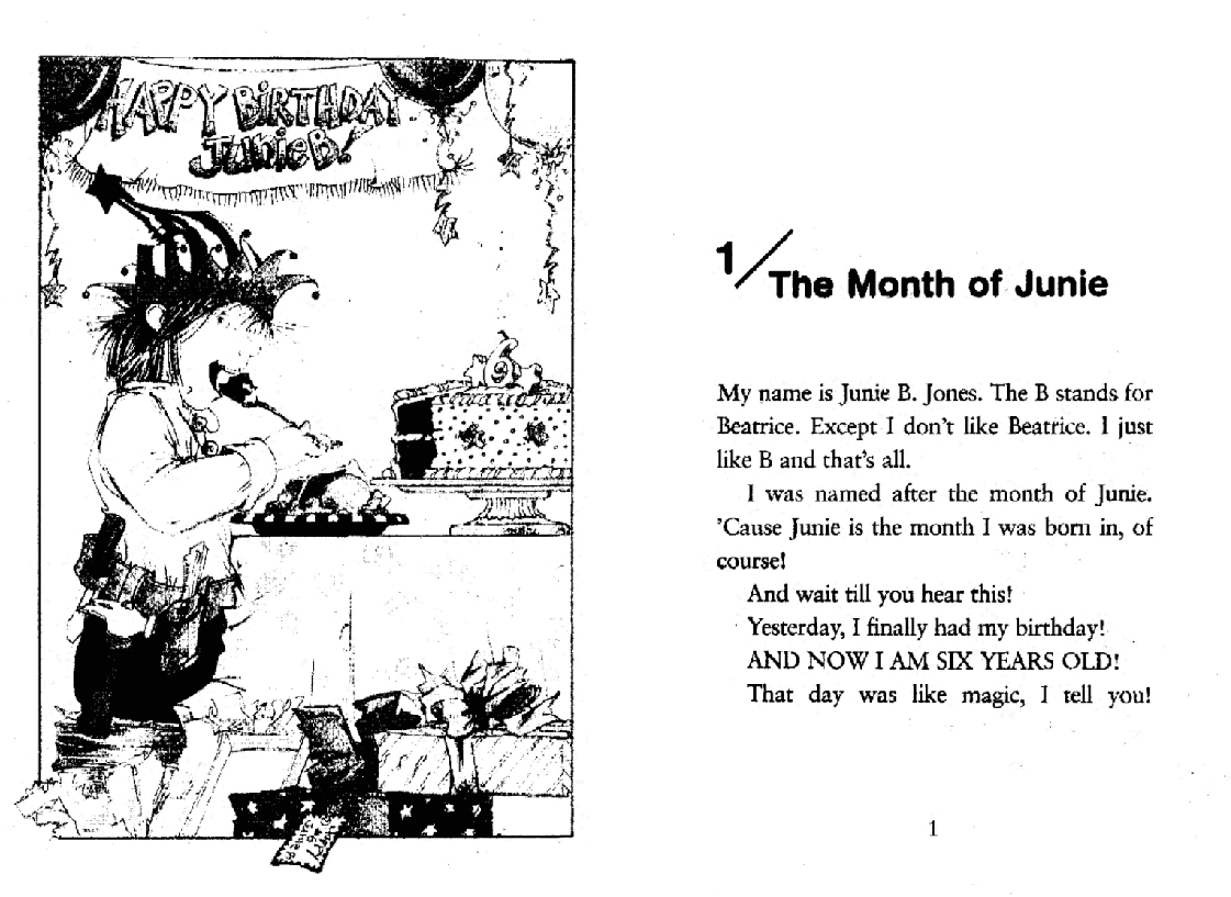 17 Junie B. Jones Is a Graduation Girl扫描版.pdf,第4页预览