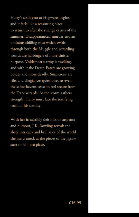 Bloomsbury - HP 6 - Harry Potter and the Half-Blood Prince.pdf,第3页预览