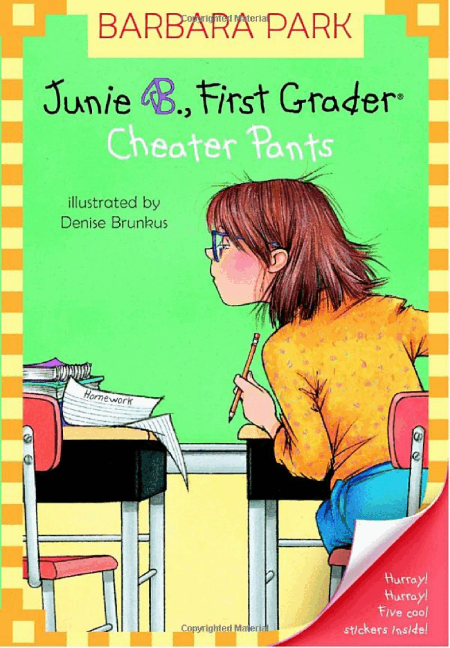 21 Junie B.First Grader Cheater Pants-1.pdf,第1页预览