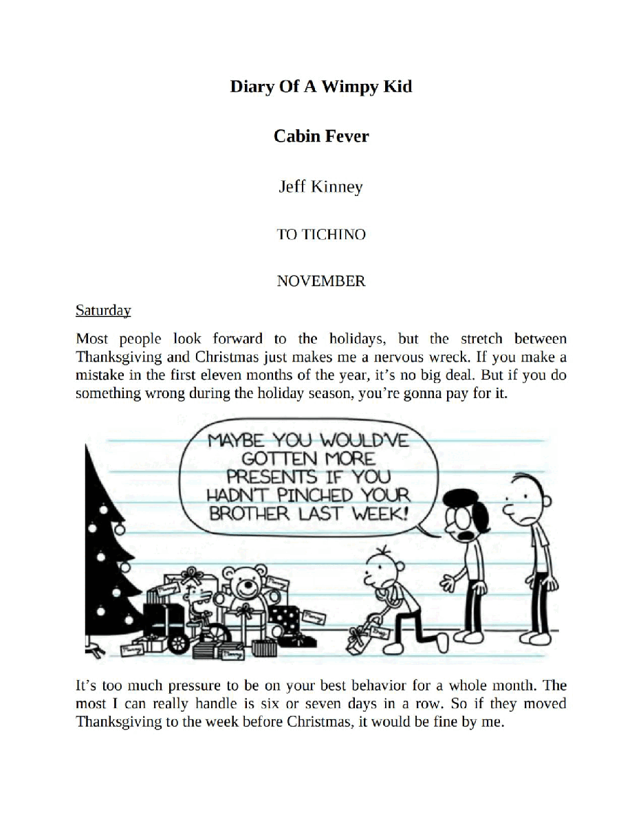 小屁孩日记系列英文绘本[Diary of a Wimpy Kid 06] - Cabin Fever.pdf，第2页预览