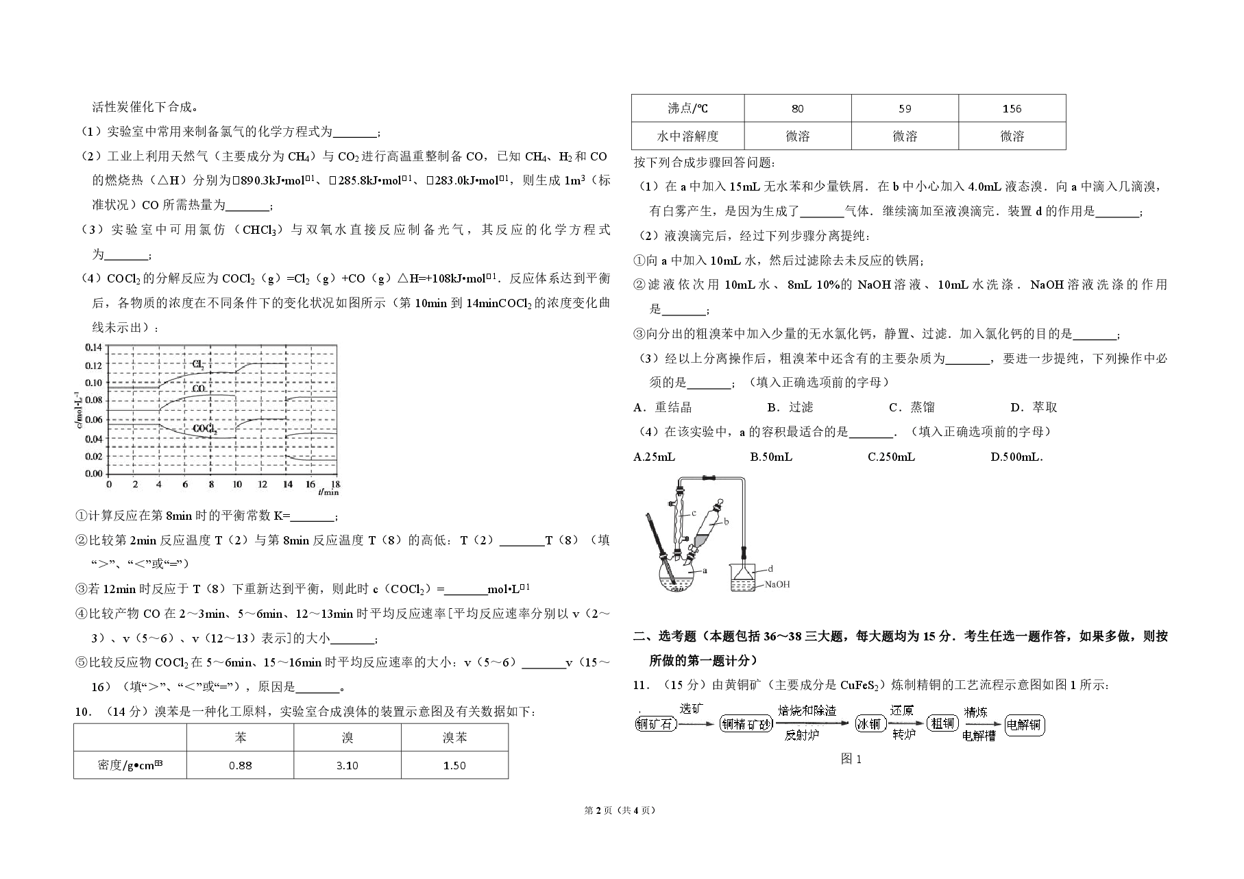 2012年全国统一高考化学试卷(新课标)(原卷版).pdf,第2页预览