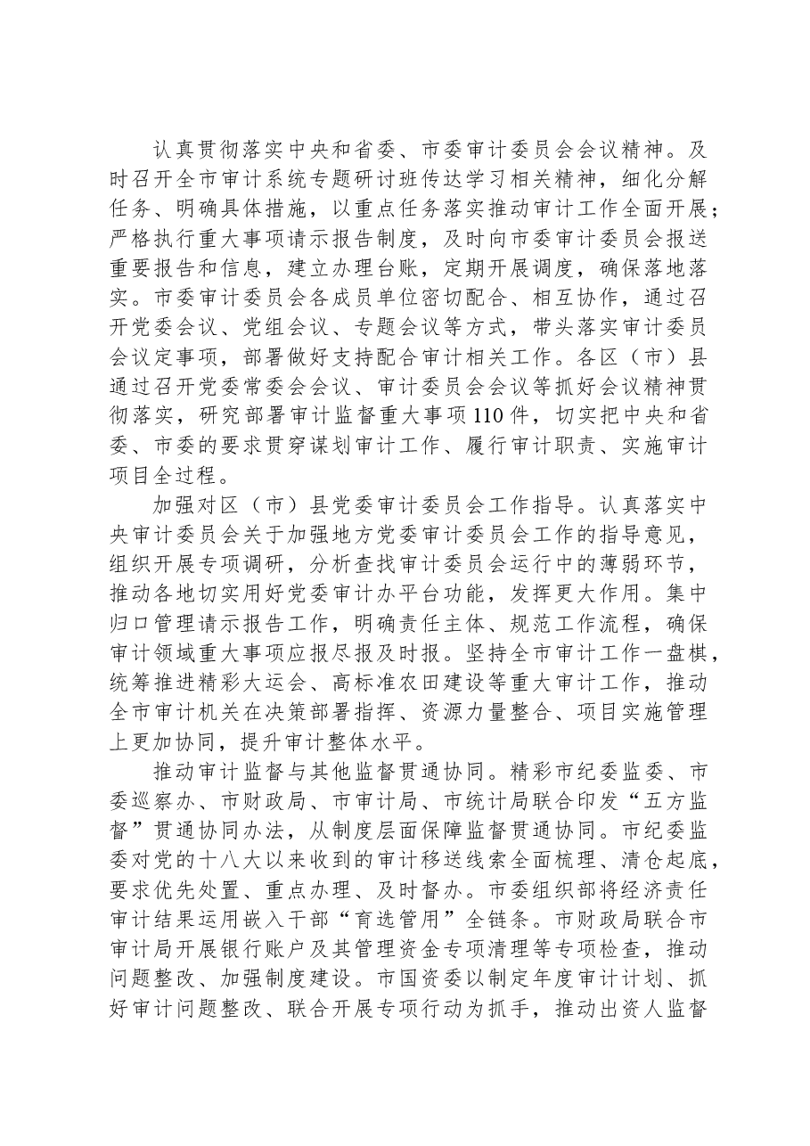 在全省审计工作调研座谈会上的汇报发言.docx,第2页预览