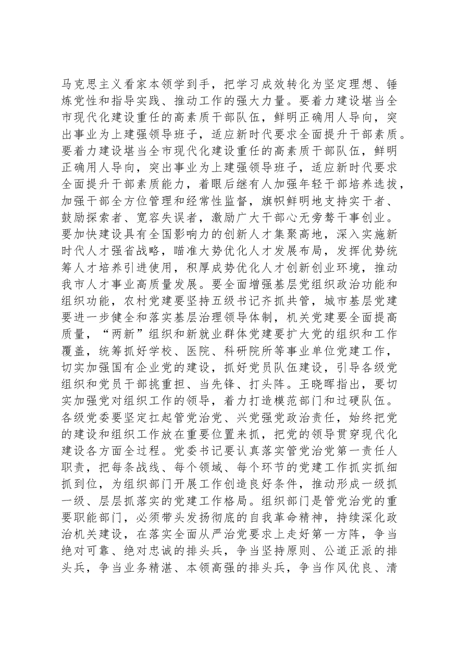 书记在新年度组织工作专题会议上的讲话.docx,第3页预览