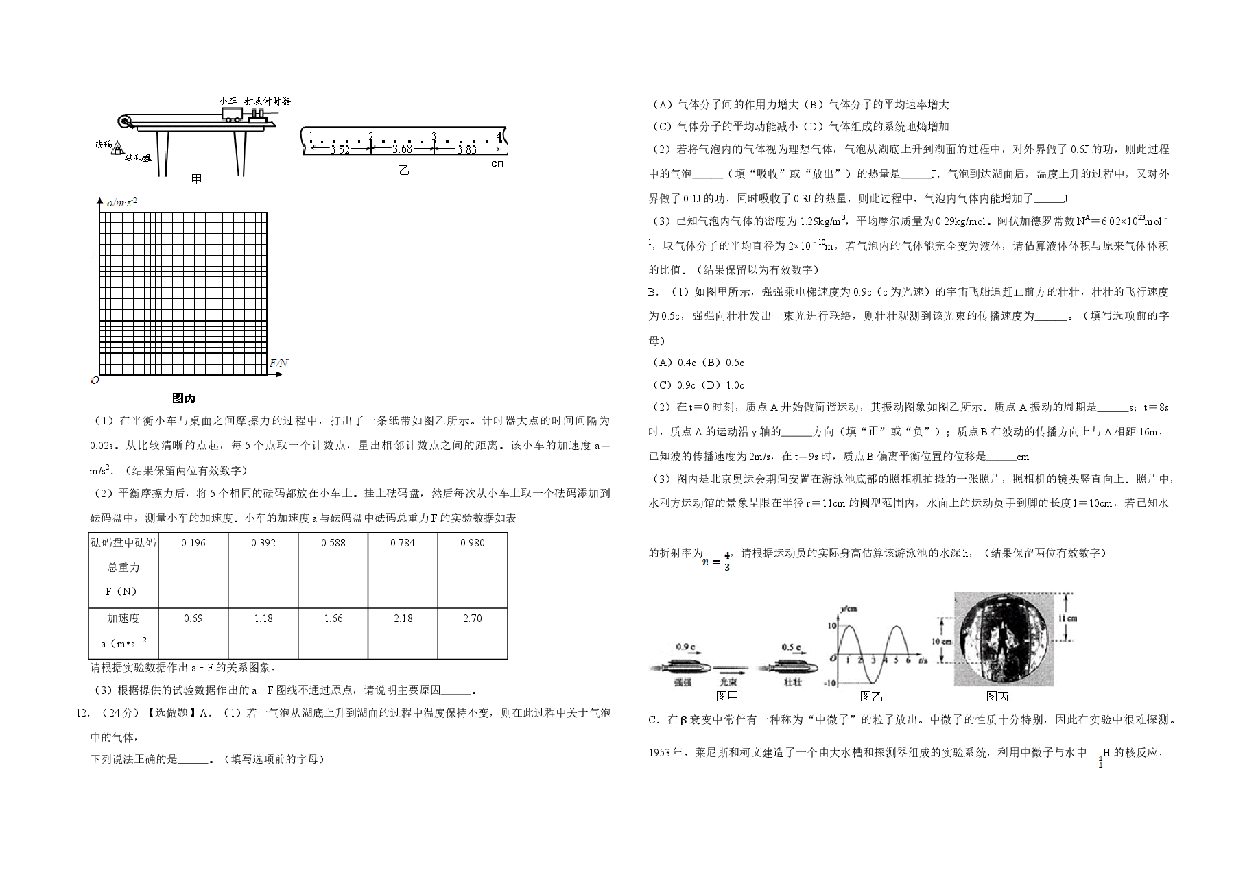 2009年江苏省高考物理试卷 .doc,第3页预览