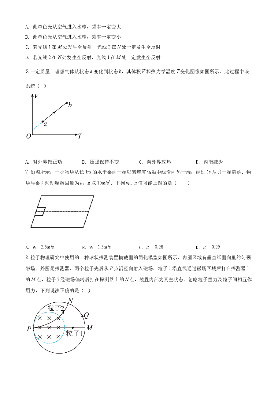 精品解析:2022年新高考辽宁物理高考真题(原卷版).docx,第3页预览
