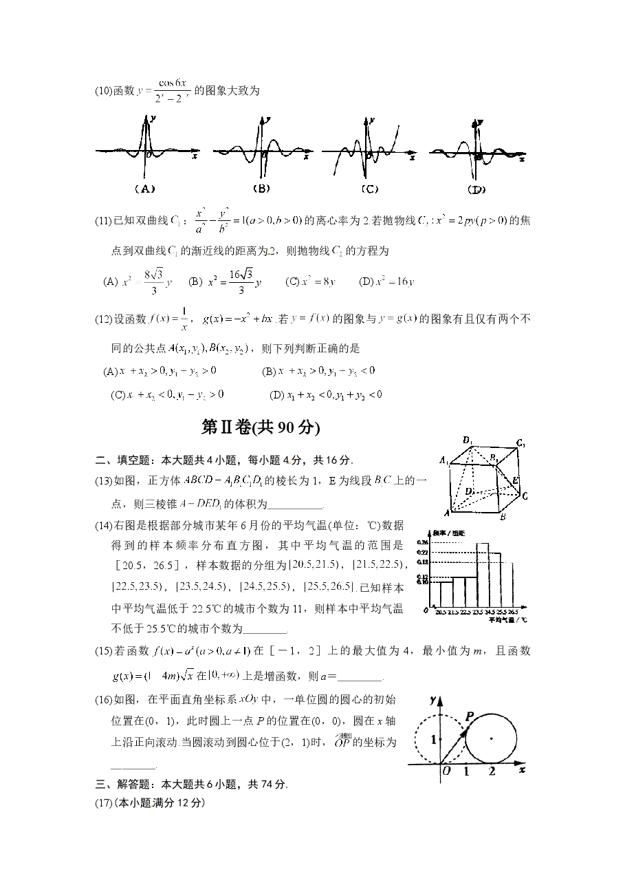 2012年山东高考文科数学真题及答案.doc,第2页预览