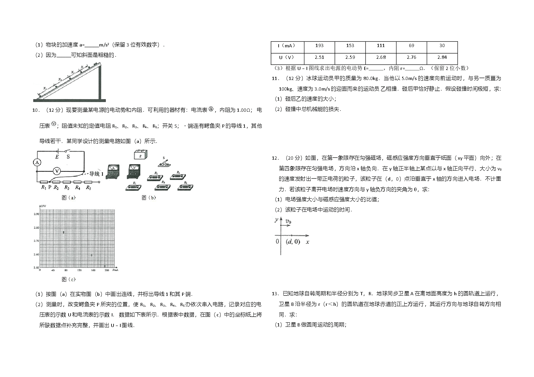 2014年全国统一高考物理试卷(大纲卷)(含解析版).doc,第2页预览