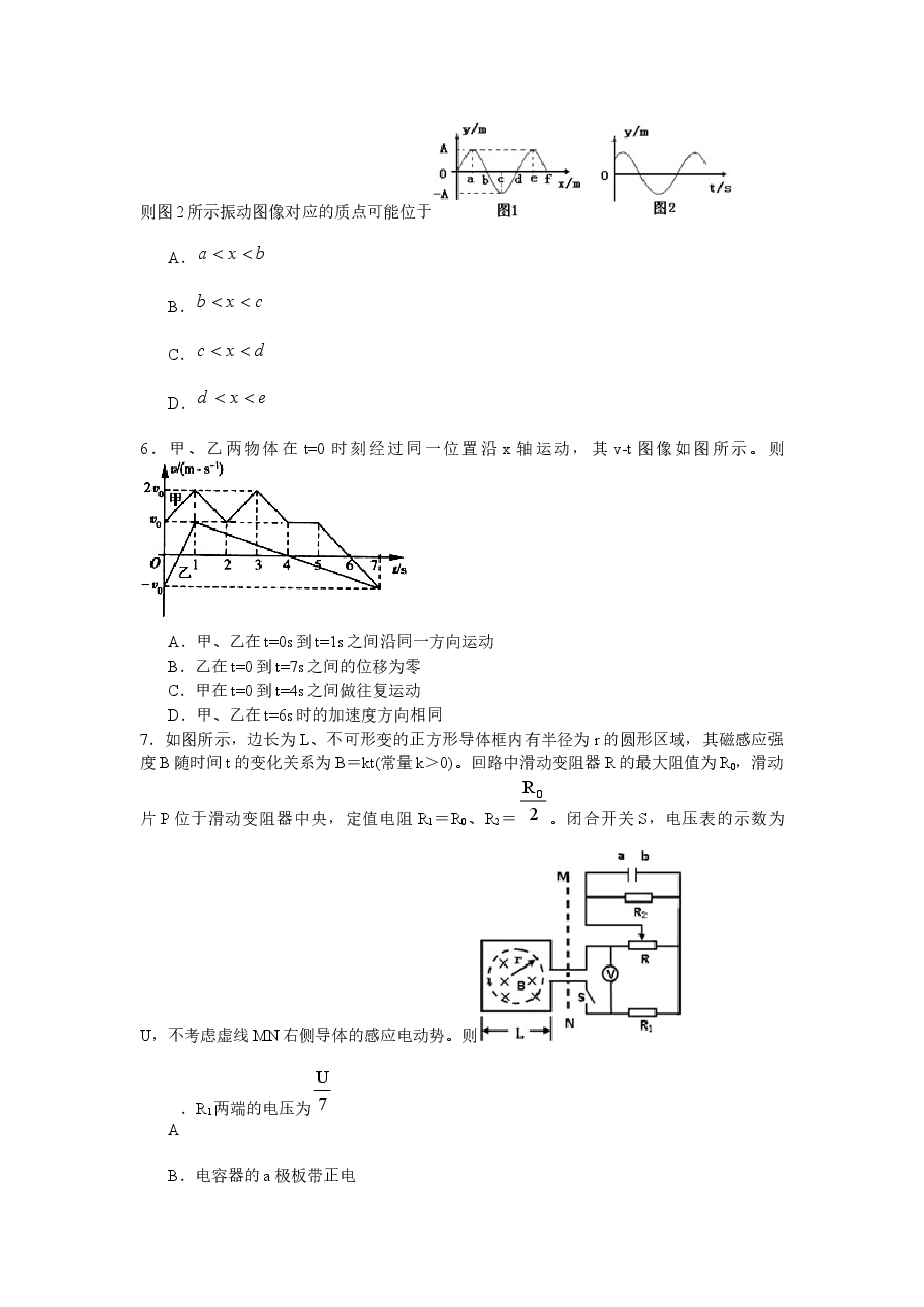 2013年高考四川理综物理试题(含答案).docx,第2页预览