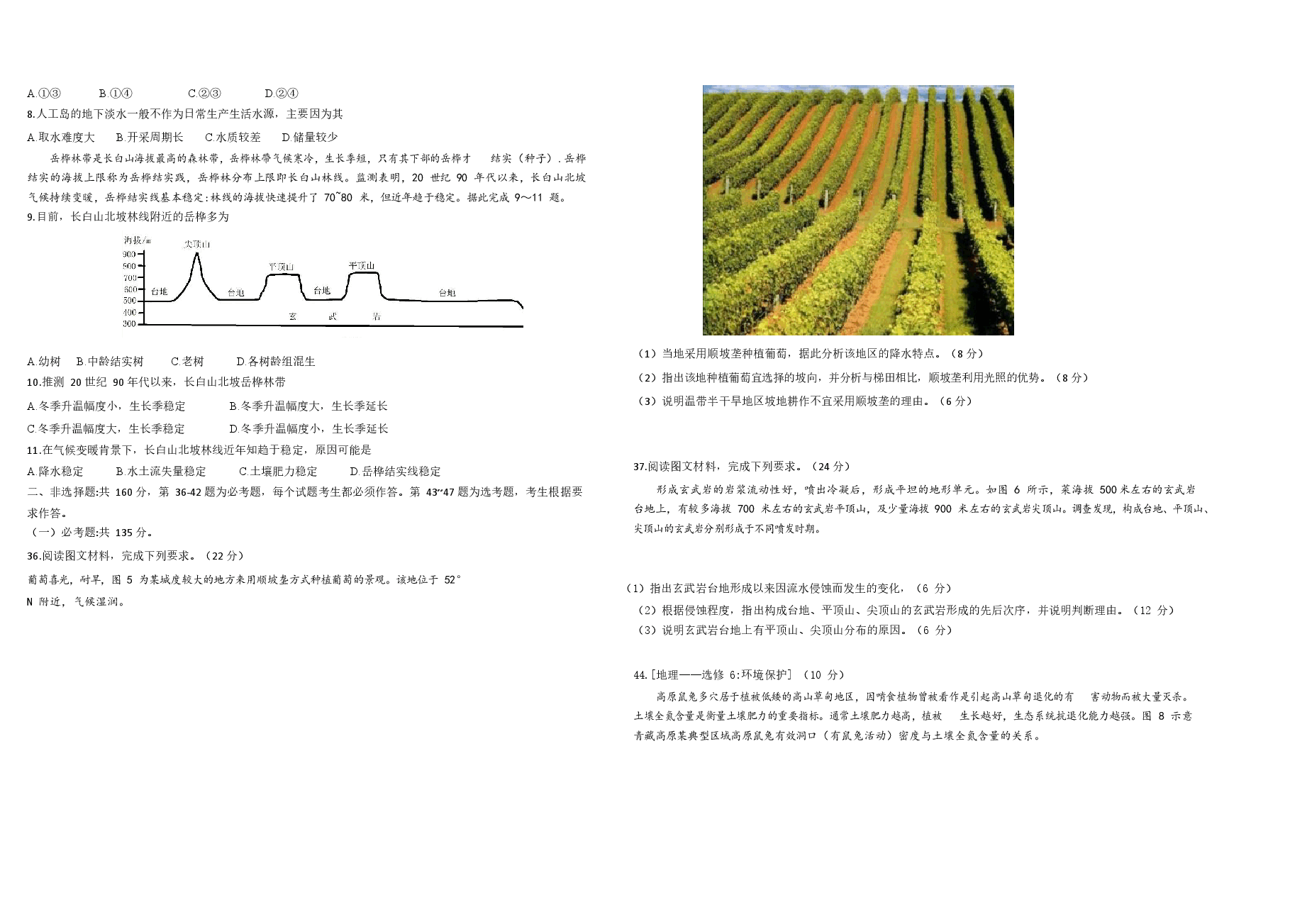 2020年广东高考地理(原卷版).docx,第2页预览