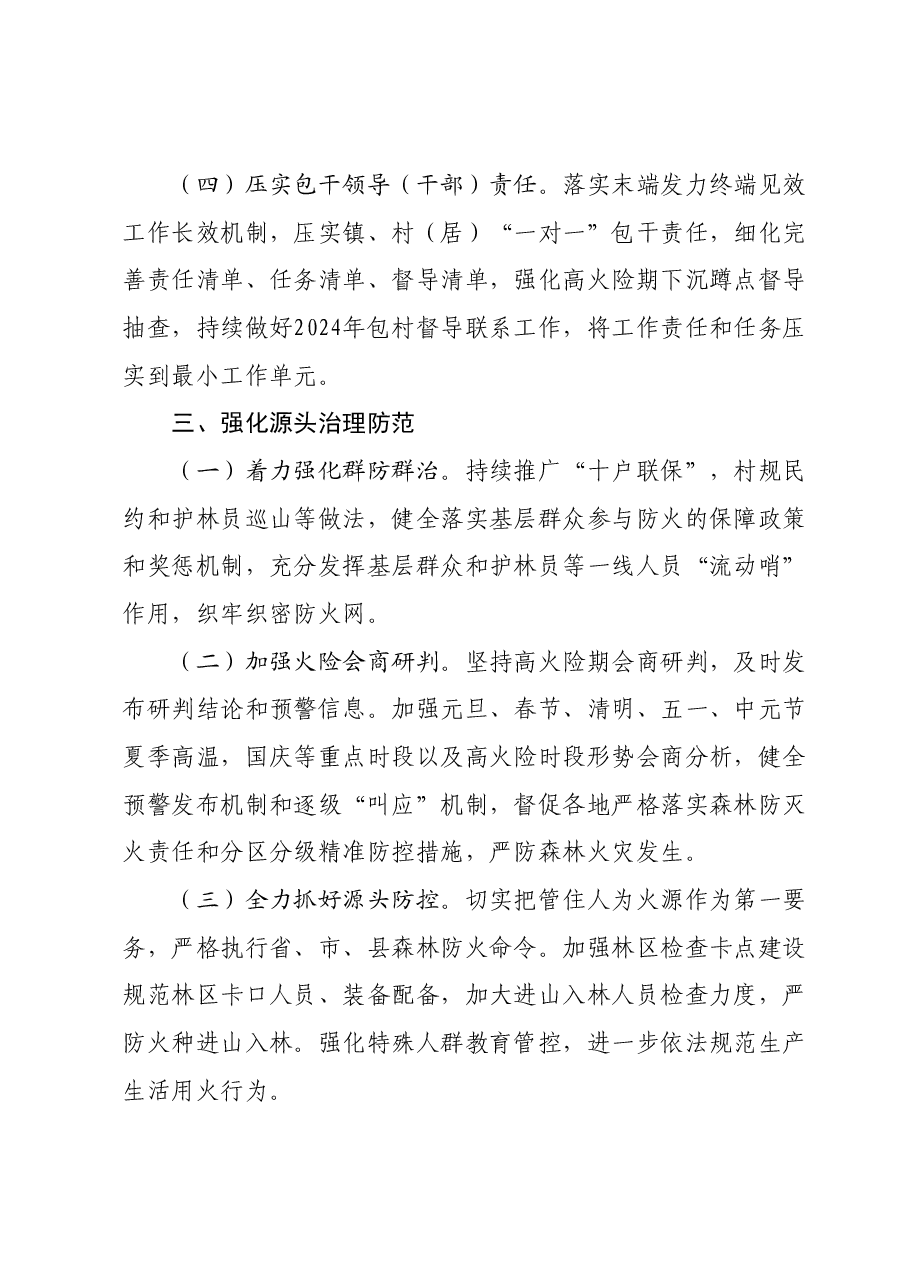 某镇2024年森林防灭火工作要点.docx,第3页预览